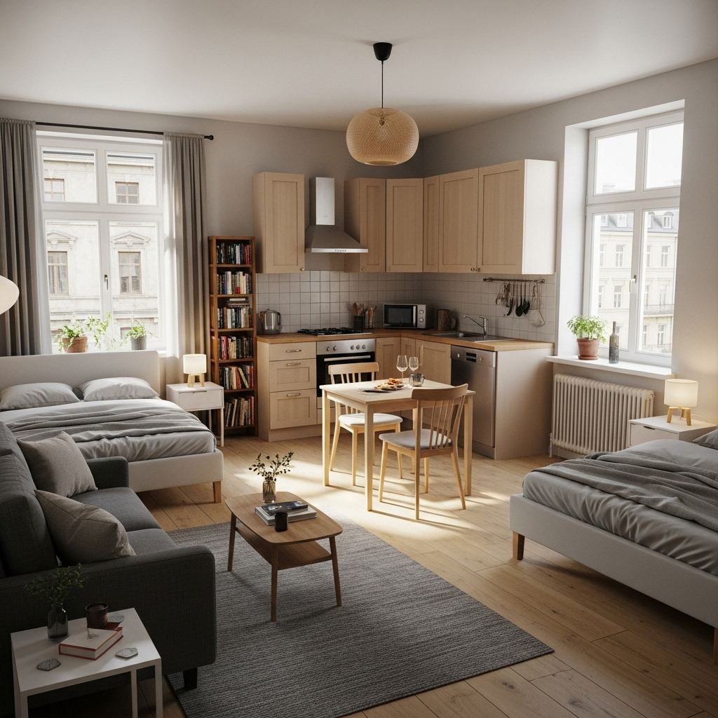 Spacious Double Room with Terrace in Bath